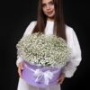 Коробочка с гипсофилой (XL)